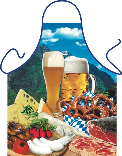 Bavarian Brotzeit BBQ apron