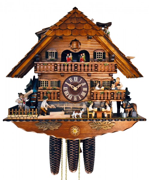 Roofer cuckoo clock