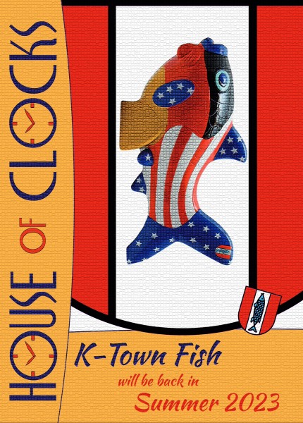 The K-town fish will be back in summer 2023